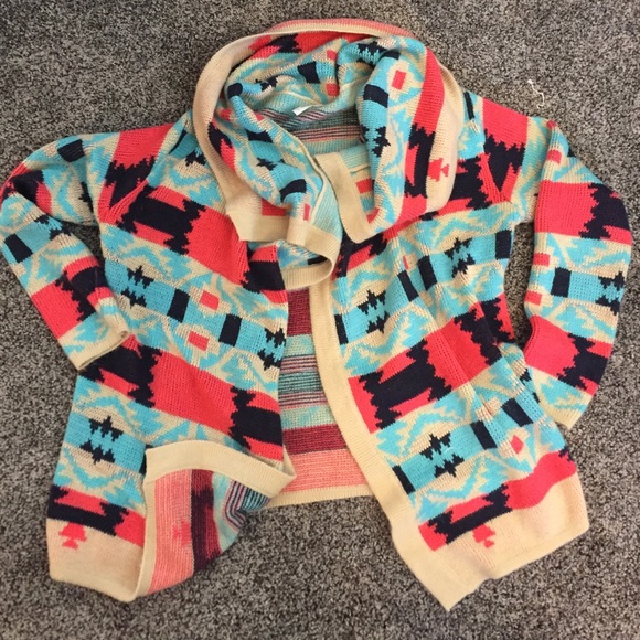 Beautiful tribal cardigan. Willing to trade