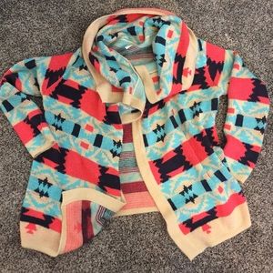 Beautiful tribal cardigan. Willing to trade
