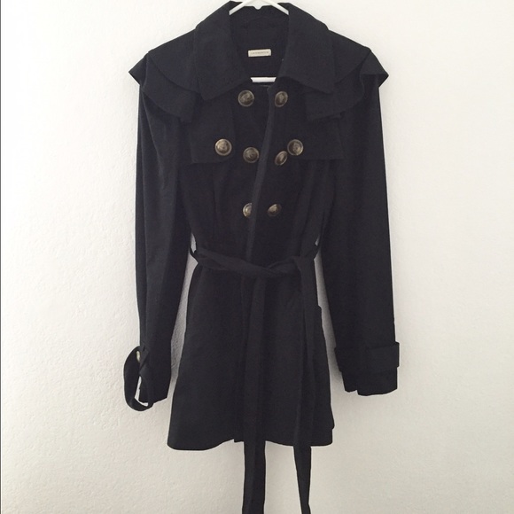 ANTHROPOLOGIE trench style jacket by Leifsdottir