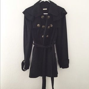 ANTHROPOLOGIE trench style jacket by Leifsdottir