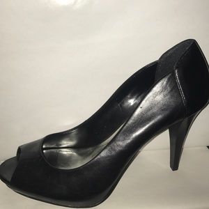 Brand New Black Peep Toe Heels