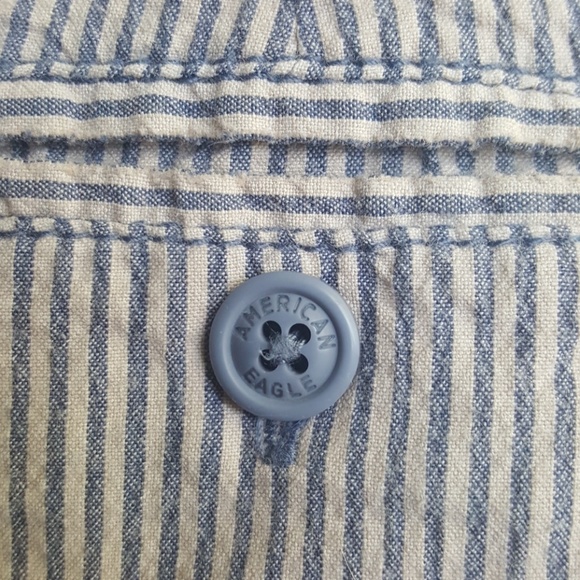 American Eagle Striped  Mini Skirt - Picture 6 of 7