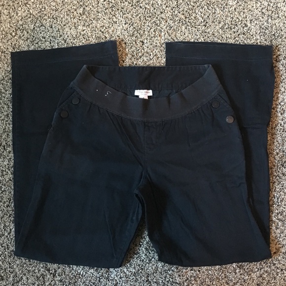 Liz Lange Maternity Black Dress Pants