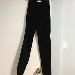 American Apparel Velvet Easy Jeans