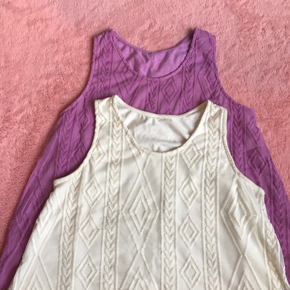 Tops - 🍀🚨SALE/PRICE FIRM🚨SET OF 2 BOHO TUNICS/TOPS
