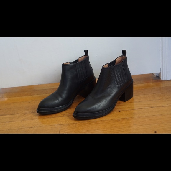 Jeffrey Campbell Eldin Leather Chelsea Boot