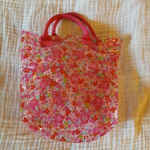 Clear vinyl flower bag
