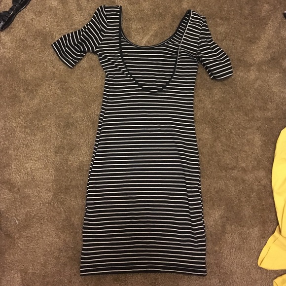 America apparel striped dress