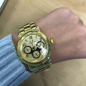 Geneva Fake 24K Gold watch insta