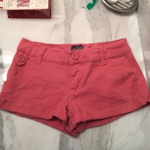 Pink shorts