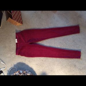 Size small HUE leggings. Corduroy style. NWT.