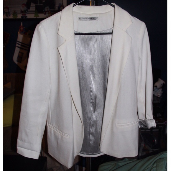 White blazer
