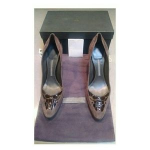 Proenza Schouler

Suede Cut Out Studded Toe Heel
