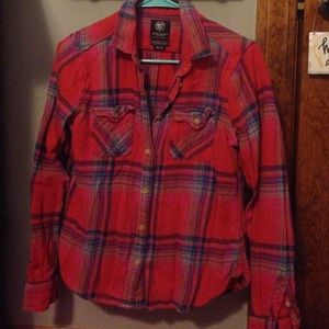 American Eagle flannel button down