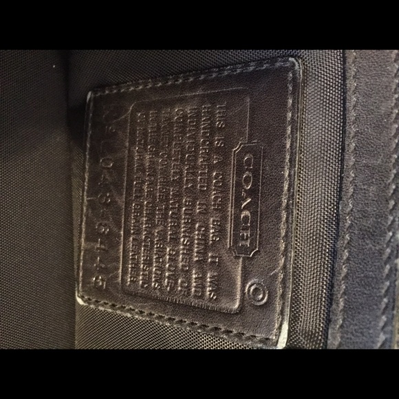 VINTAGE: Coach Fulton Unisex Leather Briefcase - Picture 3 of 4