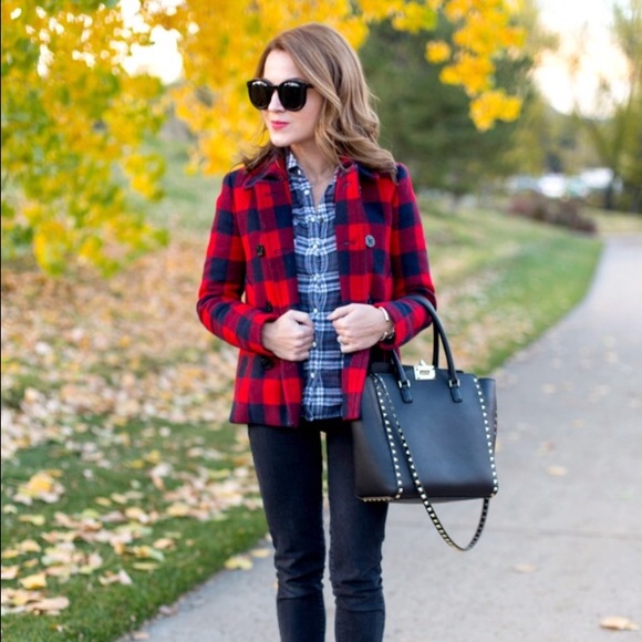 Jcrew buffalo jacket