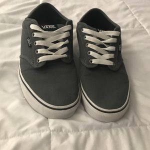 Gray Vans sneakers