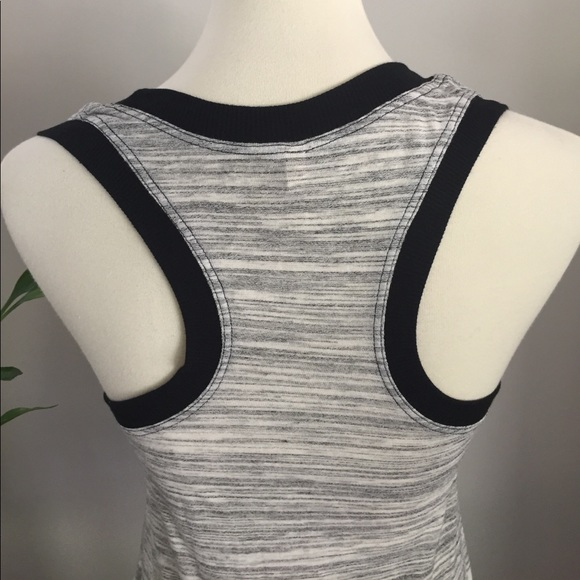 Lanston Racer Back striped tunic tank. - Picture 4 of 6