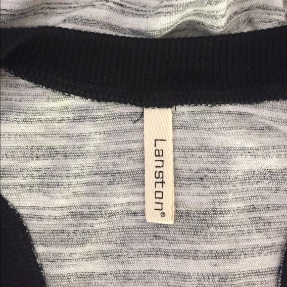 Lanston Racer Back striped tunic tank. - Picture 5 of 6