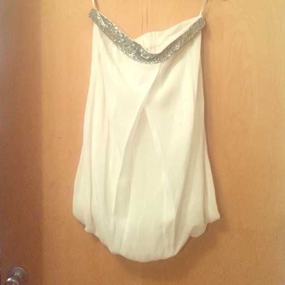 French Connection White Mini Dress