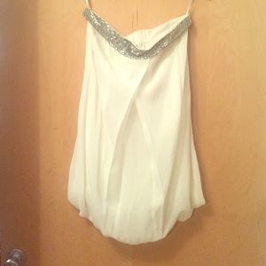 French Connection White Mini Dress