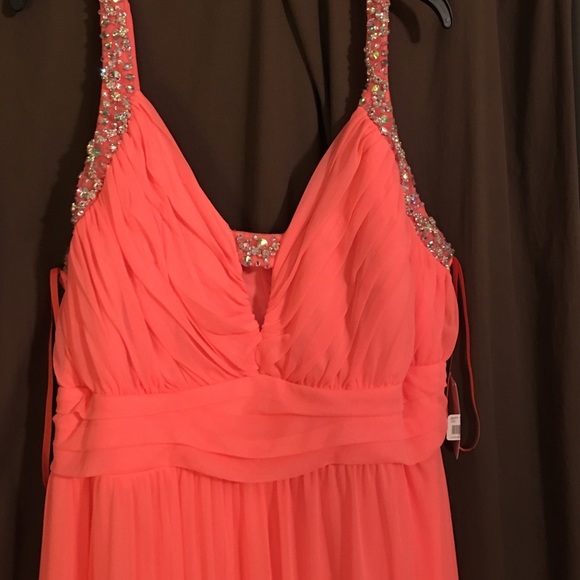 Beautiful coral gown!!!!