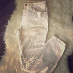 Madewell 9" high rise skinny jeans