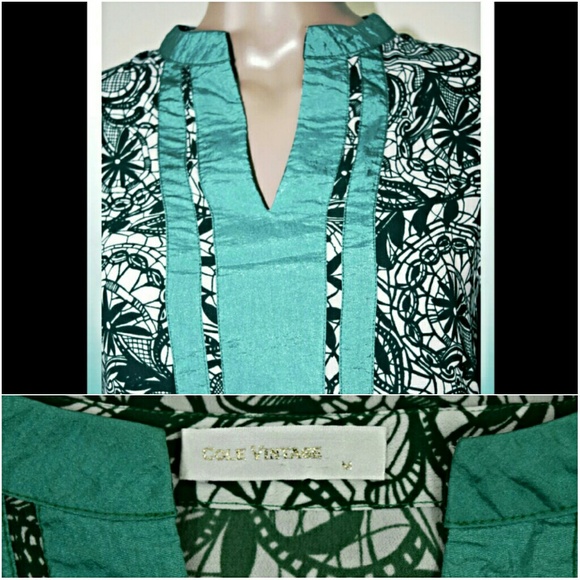 ⛔️SOLD⛔️ Cole Vintage Emerald Tunic Dress