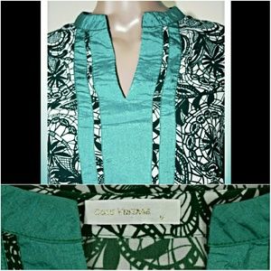 ⛔️SOLD⛔️ Cole Vintage Emerald Tunic Dress