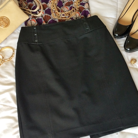 Express Black Pencil Skirt Sz 2
