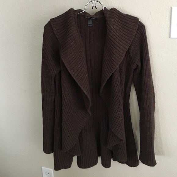 Thick, warm, flouncy, feminine sweater.