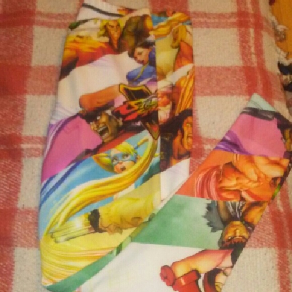 Street fighter adult leggings