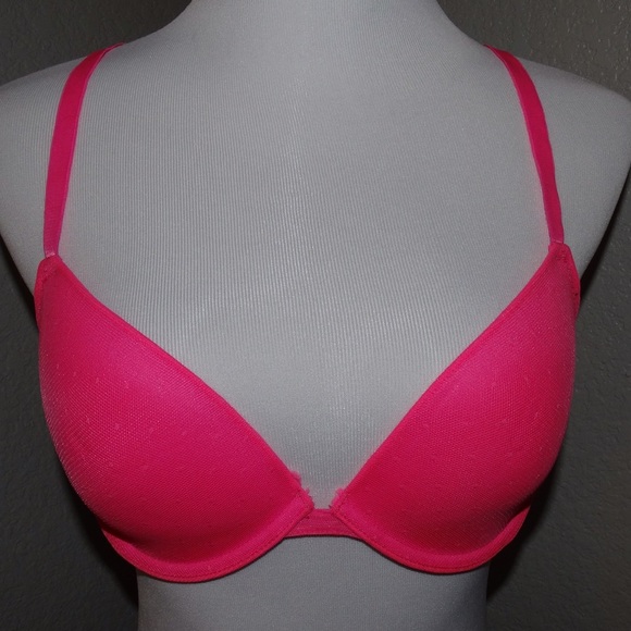Neon Pink Convertible T-shirt Bra