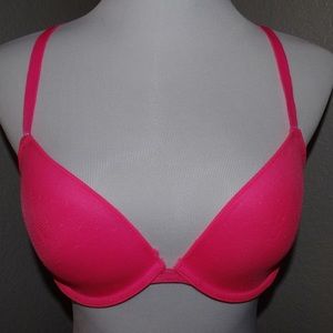 Neon Pink Convertible T-shirt Bra