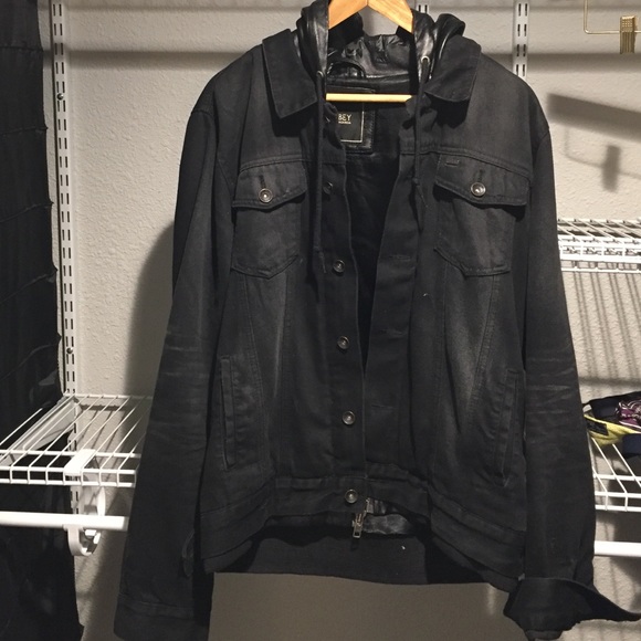 Denim Jacket w/ Hoodie
