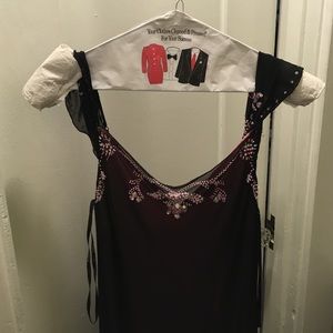 Betsy Johnson floor length dress