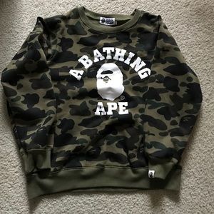Bape crew neck