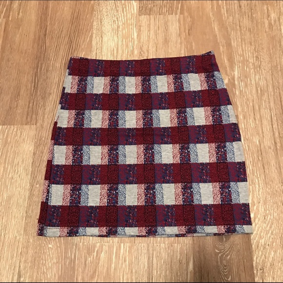 🕸SALE🕸Topshop plaid mini skirt