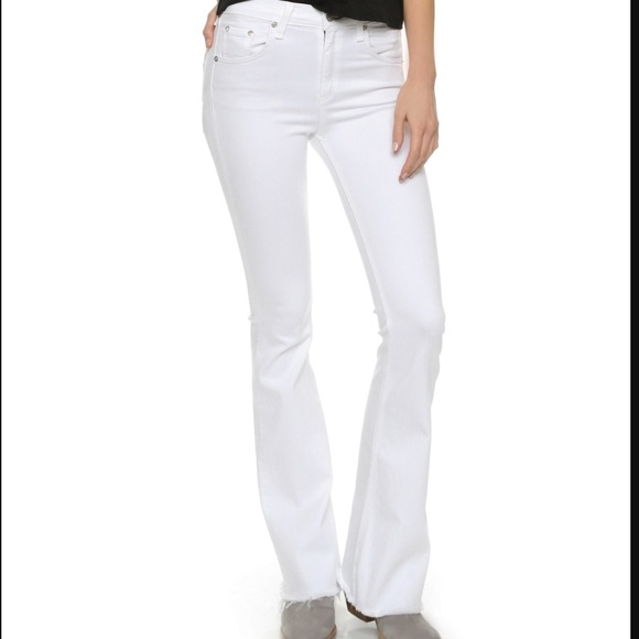 rag & bone Denim - rag & bone Beach Bell raw hem