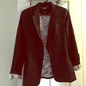 Ted Baker dress coat with satin print.