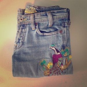 Hippie boot cut jeans