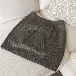 Glittery textured skirt