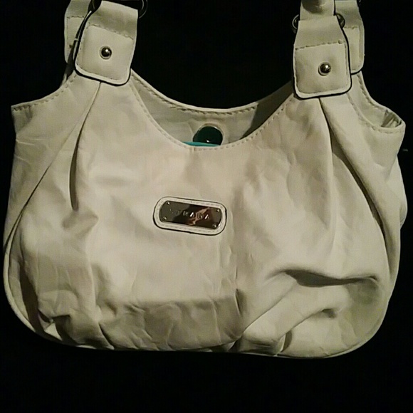 Small white purse