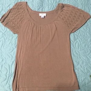 Ann Taylor Loft Light sweater top