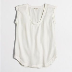 J.Crew "Drapey Scoop-neck" Top