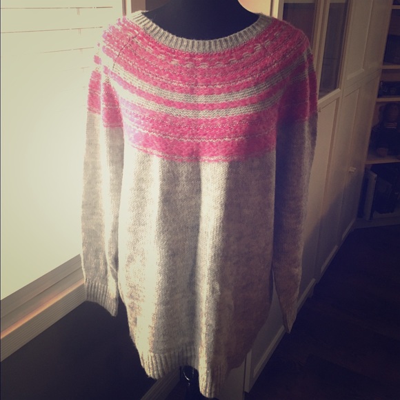 Blurred Fairisle sweater