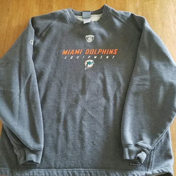 Reebok men's Miami Dolphins sweatshirt size XL