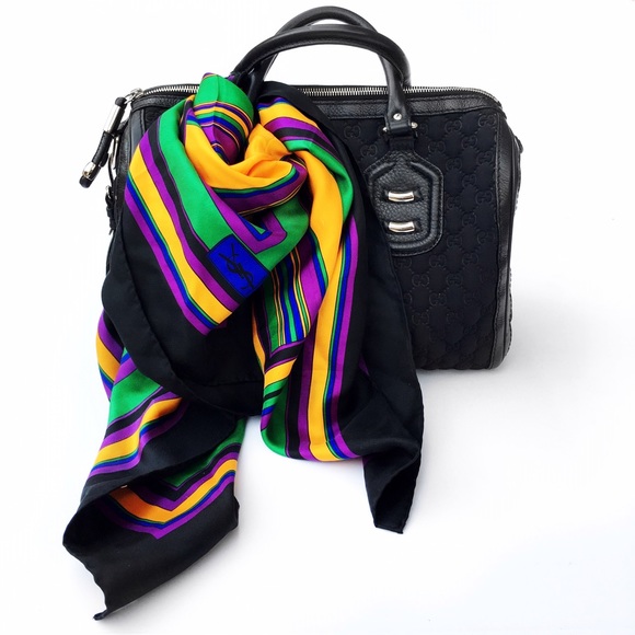 Yves Saint Laurent Accessories - Vintage Ysl silk scarf