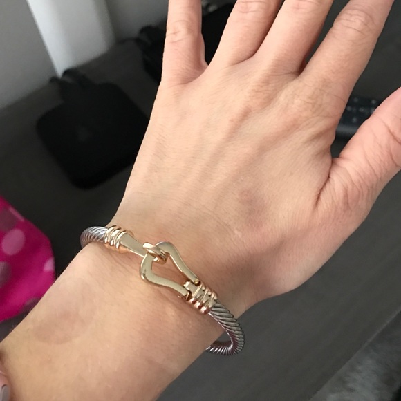Banana Republic Jewelry Gold And Silver David Yurman Look Alike