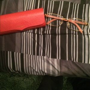 Cartier gold frame glasses